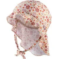Sterntaler® Badekappe UV-Schutz 50+ Bade Sonnenhut Blumen (1 St)