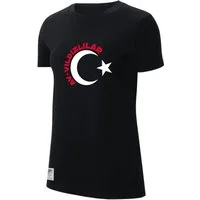 Nike T-Shirt Nike Performance TFF T-Shirt Damen Kurzarm-Shirts Baumwolle