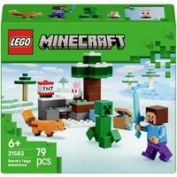 LEGO® 21583 LEGO® MINECRAFT Steves Abenteuer in der Taiga (21583) Konstruktionsspielsteine