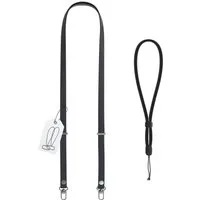 EAZY CASE Schulterriemen Handykette magnetisch Universal für alle Modelle Magnetisches Handyband mit verstellbarer Länge bis 1,90m in Schwarz