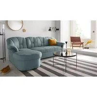 DOMO collection Ecksofa Papenburg, zeitlose Rückensteppung, elegante Formensprache, L-Form, in großer Farbvielfalt, wahlweise mit Bettfunktion, OTTOs Choice