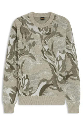 BOSS Menswear Orange - Afloralo Light Beige - Gr. - M