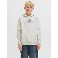 Jack & Jones Junior Kapuzensweatshirt JCOTIER FRONT PRINT SWEAT HOOD JNR