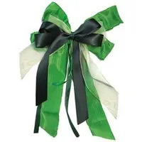 Nestler Schultüte Schleife, Grün, 17 x 31 cm, für Zuckertüte oder Geschenke