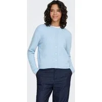 ONLY Strickjacke ONLSIMONI L/S O-NECK CARDIGAN KNT NOOS Materialmix, relaxed fit