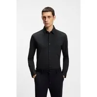BOSS Businesshemd HANK Kentkragen, Slim Fit, Baumwoll-Mix mit Performance-Stretch