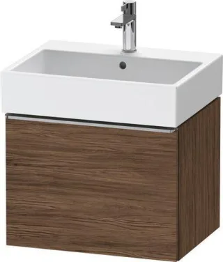 Duravit D-Neo Waschtischunterbau wandhängend Nussbaum dunkel Matt 584x442x440 mm - DE4271070210000 DE4271070210000