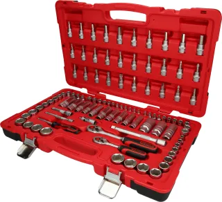 KS Tools 1/4"+3/8" Steckschlüssel-Satz, 100-tlg - 951.0699