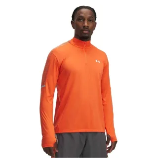 Under Armour - Sweatshirt für Herren, Technisch, Laufen, Langärmlig (Orange)