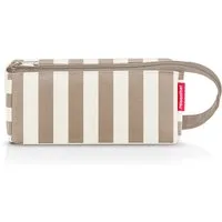 REISENTHEL® Kosmetiktasche fold case summerstripes coffee