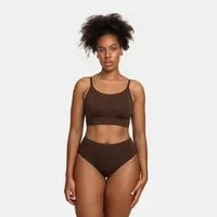 cfab Tanga High-Waist Tanga, 3er Pack-Braun-S
