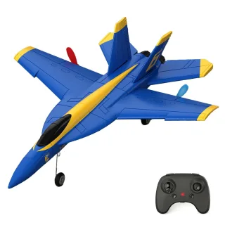 Hongwang HW41 Fighter Jet 2.4G 2CH With 6-Axis Gyro 240mm Wingspan EPP RC Airplane Fixed Wing RTF With LED Light For Beg