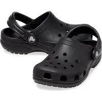 Crocs Sandale Classic Clog K schwarz Kinder Badeschuh