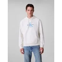 Calvin Klein Jeans Kapuzensweatshirt 400GSM TERRY MONOLOGO HOODIE Mit Rundhalsausschnitt