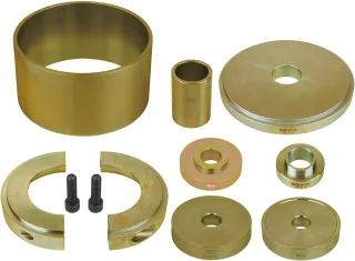 KS Tools Radlager-Satz für Volkswagen - Audi - Porsche, 10-tlg - 440.0105