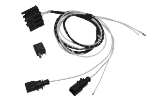 Original Kufatec Kabelsatz Kabelbaum Adapter Kabel beheizbare Frontscheibe für Skoda Yeti 5L