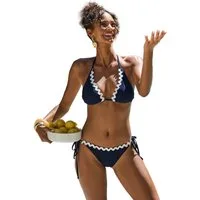 Friends Like These Triangel-Bikini Friends Like These Bikini mit Spitzenbesatz (2-St)