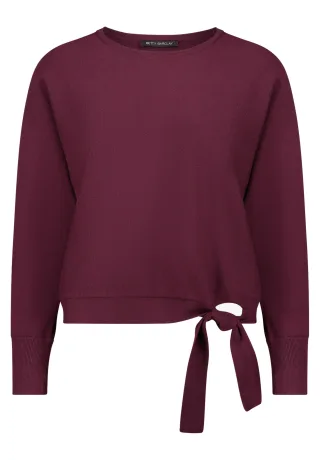 Betty Barclay - Feinstrickpullover Dark Aubergine - Gr. - 36