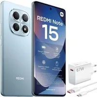 Xiaomi Redmi Note 15 5G 8+256GB Smartphone & 67W HyperCharge Handy (108 MP Kamera)