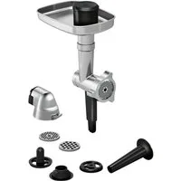 BOSCH Fleischwolfaufsatz Lifestyle Set Hunting Adventure MUZ9HA1, Zubehör für alle Bosch OptiMUM Küchenmaschinen MUM9…, Fleischwolf, Wurststopfer-Aufsatz, Kebbe-Aufsatz