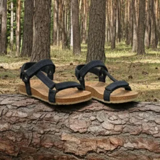 Grand Step Shoes Sandalen Levi Hemp schwarz 40