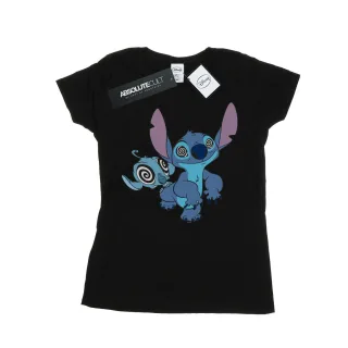 Disney - "Lilo And Stitch Hypnotized" T-Shirt für Damen (Schwarz)