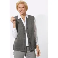 Witt Strickweste Strickweste Ärmellos
