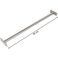 ROG-Gardenline Klimmzugstange RECKSTANGE TURNSTANGE AUS EDELSTAHL MIT BEFESTIGUNGSMATERIAL