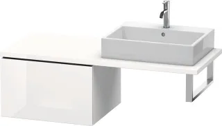Duravit L-Cube Unterschrank für Konsole Weiß Hochglanz 620x547x400 mm - LC583302222 LC583302222