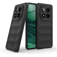 Tec-Expert Handyhülle Cover Hülle für Xiaomi Redmi Note 14 Pro 5G 6.67 Zoll, 6.67, Case mit Griffzonen und Mikrofaser Inlay