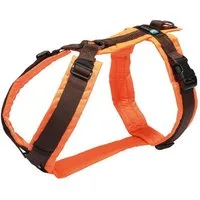 AnnyX Hunde-Geschirr Brustgeschirr Protect - gut sichtbar - einstellbar, Nylon, Gut sichtbar