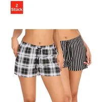 Vivance Dreams by Lascana Pyjamashorts (Set, 2-tlg) mit Streifen oder Karos