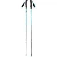 Trekkingstöcke Distance Carbon Z, Fitnessgerät anthrazit/blau, 1 Paar, 110 cm