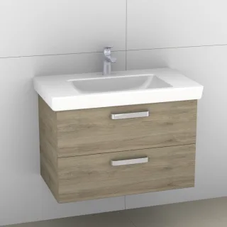 Artiqua 414 Waschtischunterschrank für Subway 2.0 717581 Sanremo Eiche quer NB, 414-WU2L-V68-7145-42 414-WU2L-V68-7145-428