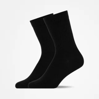 SNOCKS - Crew Sock black - Gr. - 40.5