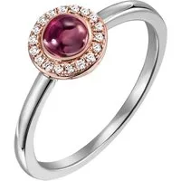 Firetti Fingerring Schmuck Geschenk Silber 925 Silberring, mit Turmalin, Zirkonia (synth)