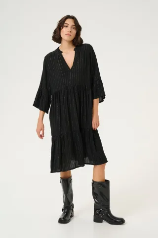 Kleid Regular fit black