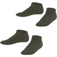 Esprit Sneakersocken Foot Logo 2-Pack Sneakersocken (2-Paar) aus weichem Baumwollmix