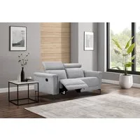 OTTO home 2-Sitzer LUND,Struktur-Bezug, 160 cm, mit Relaxfunktion und Kopfteilverstellung, manuell od. elektrisch (m.USB-A), Federkern und Kopfteilverstellung