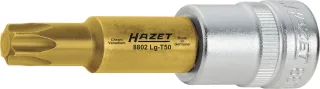HAZET Schraubendreher-Steckschlüsseleinsatz (3/8 Zoll) Innen TORX® - 8802LG-T50