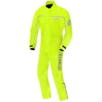 FC-Moto Motorradkombi Rain 1-Teiler Motorrad Regenkombi Wasserdicht reflektierende reißverschluss