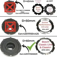 XLC Fahrrad-Montageständer XLC Lockringtool TO-E02 Bosch Gen1 Classic Line & Classic+ 2010-2014