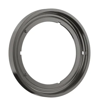 Hansgrohe Verlängerungsrosette AXOR ShowerSelect ID rund 5 mm polished black chrome, 13642330 13642330