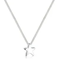 Elli Kette mit Anhänger Stern Schlicht Basic 925 Silber