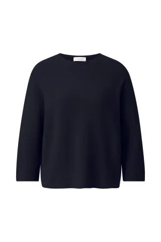 Rich & Royal - Crew-neck seamless midnight blue - Gr. - XS