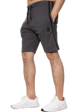 Enzo | Herren Lounge Shorts - Holzkohle