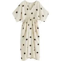 Next Kaftan Maxi-Kaftan mit Blume-Print (1-tlg)