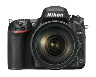 Nikon D750 [243MP HDMI 32"] schwarz inkl. AF-S 24-120mm 1:40 G ED VR SWM IF Asph. Objektiv