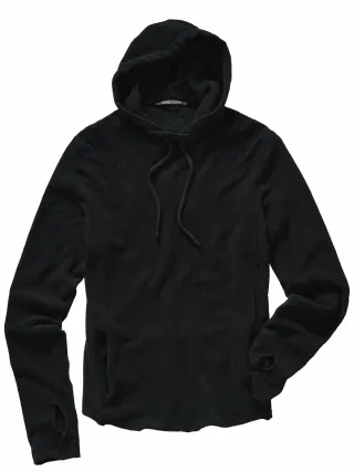 hannes roether Herren Frottee Hoo36dv Schwarz 100 % Baumwolle
