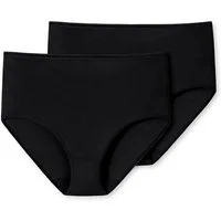 Schiesser Midislip Modal Essentials (2er Pack) Glanzgarn-Details, weicher Bund, Basic